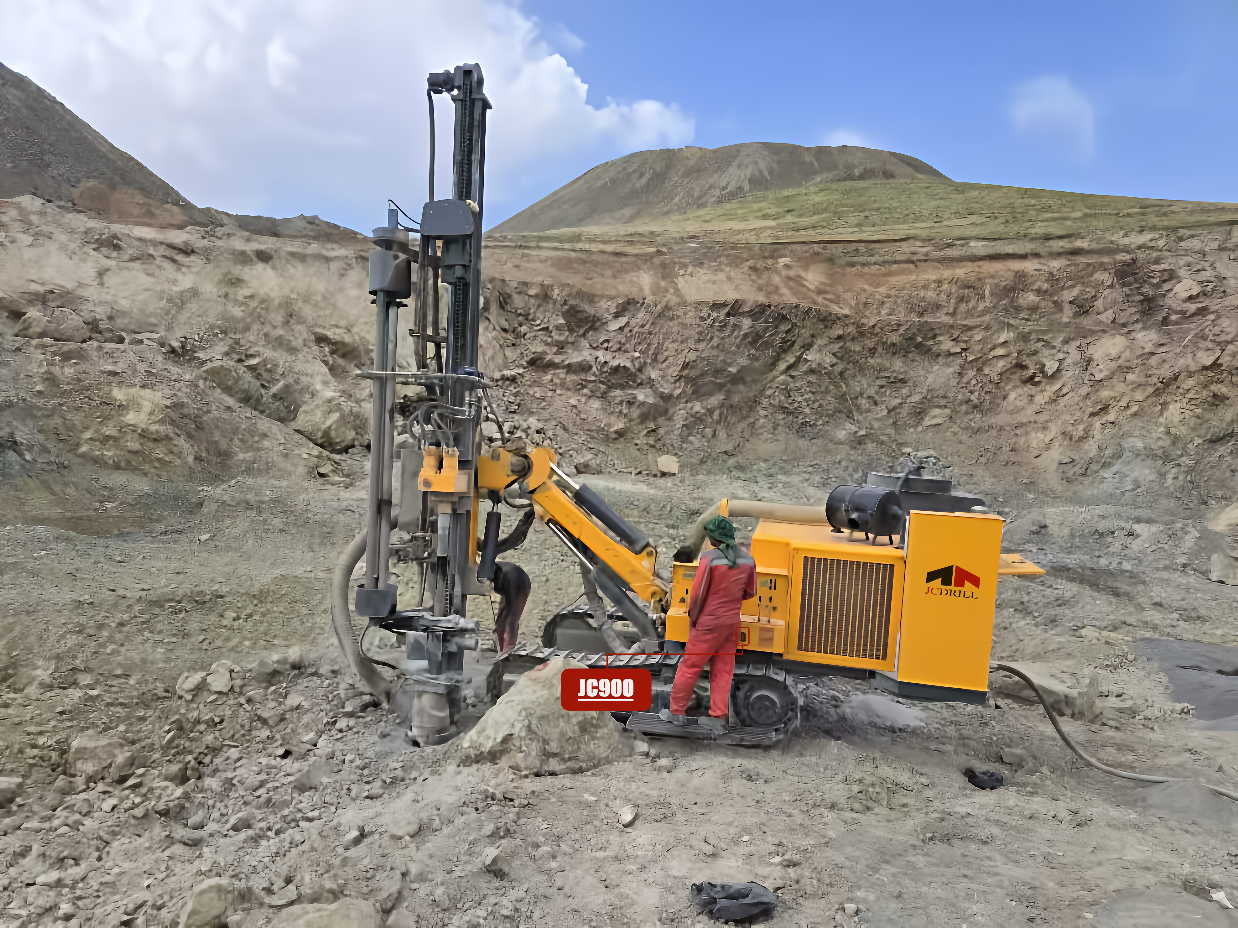 กรณีบริษัทล่าสุดเกี่ยวกับ JC900 ในโครงการเหมืองแร่ในตะวันออกกลาง