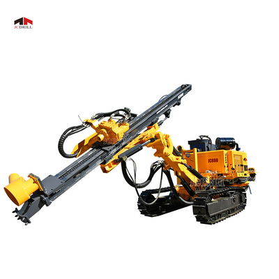 ซื้อ แท่นขุดเจาะหินแบบติดตั้งตีนตะขาบการขุด Dth Blasting Jc880 40m การผลิตออนไลน์