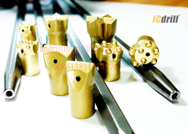 ซื้อ 11 ° Hex22mm / Hex25mm เหล็กแท่งแบบแท่งกลม, แท่งเจาะรูระเบิด การผลิตออนไลน์