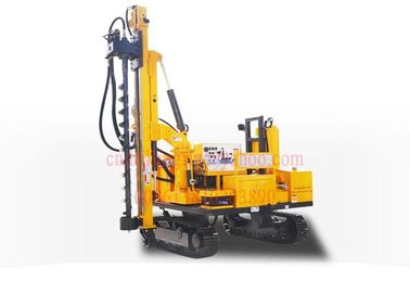 ซื้อ เจาะรูโพลไฮไดร๊ดไฮดรอลิกความลึก 50 เมตรเจาะ Rig Crawler ติดตั้งเสียงรบกวนต่ำ การผลิตออนไลน์