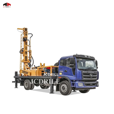 ซื้อ CSD200 เครื่องเจาะบ่อน้ํา DTH มีหลายฟังก์ชัน สําหรับความลึก 200 การผลิตออนไลน์