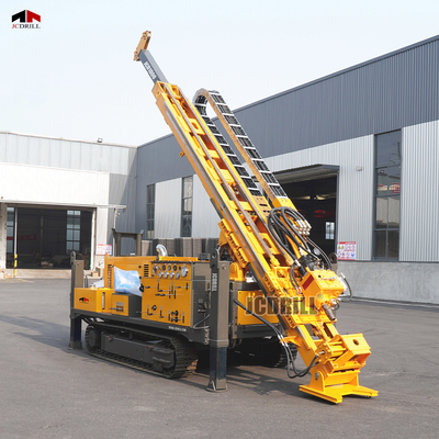 ซื้อ 350-700-800m Drill Depth Core Drill Rig with 0-120L/MIN Flow and HTW-NTW-BTW Drilling Capacity การผลิตออนไลน์