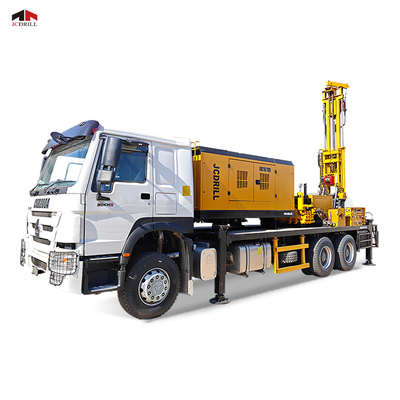 ซื้อ Fully Hydraulic Water Well Drilling Rig 200m Depth การผลิตออนไลน์