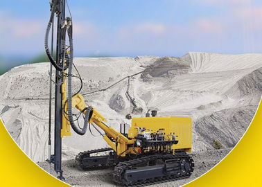ซื้อ เครื่องยนต์ดีเซลขับเคลื่อน DTH แท่นขุดเจาะหินตีนตะขาบเจาะแท่นขุดเจาะ 25 ม การผลิตออนไลน์