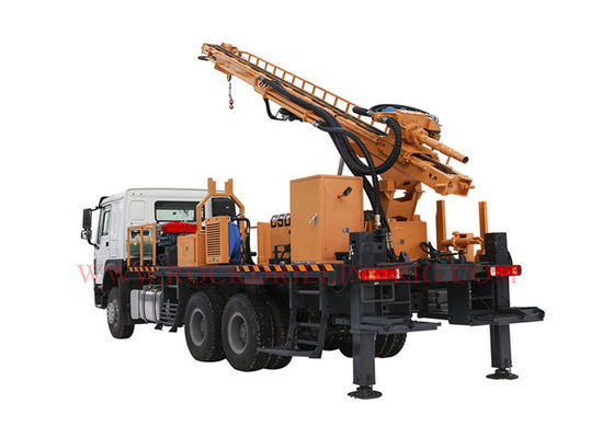 ซื้อ 5T 300m โรตารี่ Borehole 450MM แท่นขุดเจาะบ่อน้ำ การผลิตออนไลน์