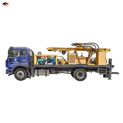 ซื้อ CSD200 4x4 รถบรรทุกติดแท่นขุดเจาะบ่อน้ำเครื่องเจาะ การผลิตออนไลน์