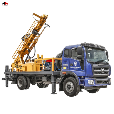ซื้อ ค้อนลมหรือโคลน 93kw เครื่องเจาะบ่อน้ำ CSD200 การผลิตออนไลน์