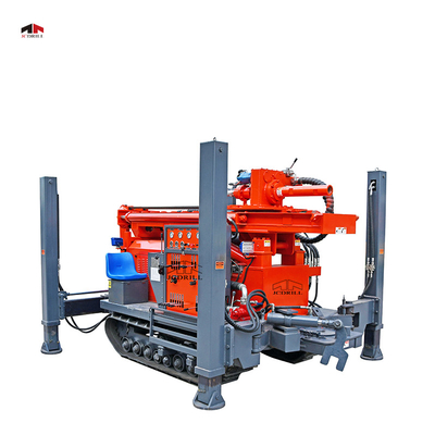 ซื้อ แท่นขุดเจาะบ่อน้ำลึก 200 เมตร Crawler Rotary ดีเซลแบบพกพา Rock การผลิตออนไลน์