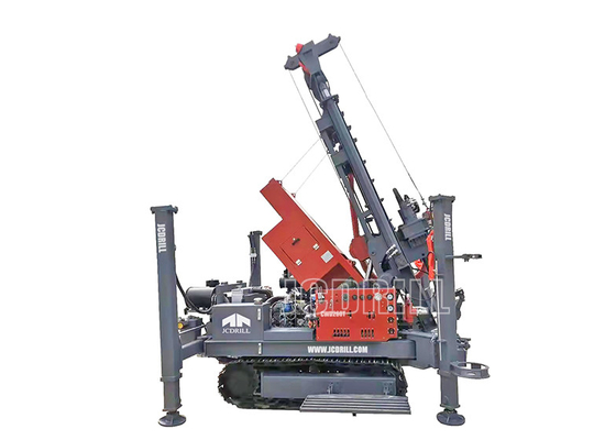 ซื้อ CWD260T 350mm Water Well Drilling Rig Machine หัวโรตารี่ Crawler Air DTH การผลิตออนไลน์