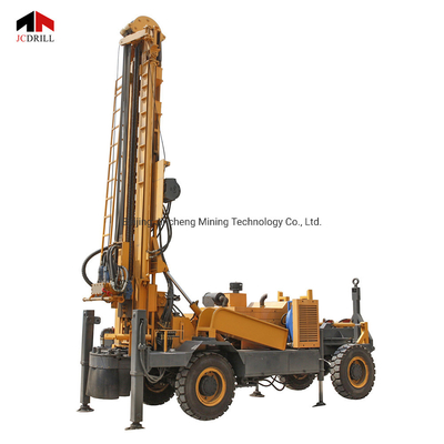 ซื้อ เครื่องเจาะน้ำบาดาล Dth Borehole Mounted ขนาด 300m การผลิตออนไลน์