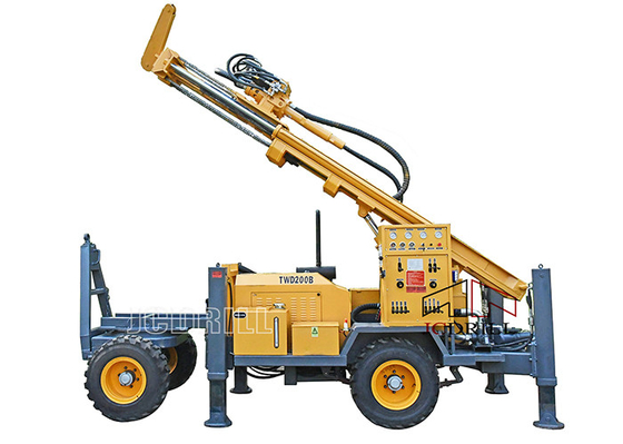 ซื้อ Ce 300m Deep Water Well เครื่องเจาะโรตารี่แบบพกพาไฮดรอลิกเต็ม การผลิตออนไลน์