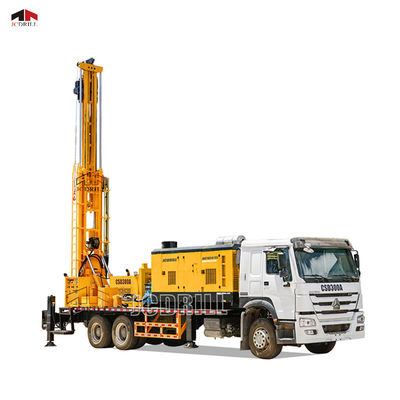 แท่นขุดเจาะน้ำแบบติดตั้งบนรถบรรทุกขนาด 93 กิโลวัตต์เพื่อการเกษตร