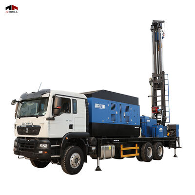 ราคาดี หัวเจาะบ่อน้ำแบบติดตั้งบนรถบรรทุก CSD600A HOWO ออนไลน์