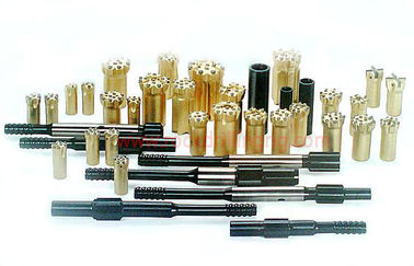 ราคาดี โลหะผสมเหล็กร็อคสว่าน Bits เธรดเจาะบิต 33 - 152 มม. เส้นผ่าศูนย์กลางสำหรับการทำเหมือง ออนไลน์