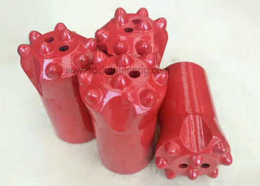 ราคาดี R25 R28 R32 Drifting Tunneling Rock Drill ปุ่มเกลียว Bit รูปร่างทรงกลม Ballistic Carbide ออนไลน์
