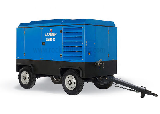 เครื่องยนต์ดีเซล 4 ล้อเครื่องอัดอากาศการปรับตัวสูงเสียงรบกวนต่ำ ISO9001