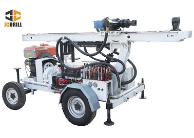 ราคาดี 24kw กำลังเครื่องยนต์น้ำดีแท่นขุดเจาะ Dth เครื่องเจาะรถพ่วงติดตั้ง ออนไลน์