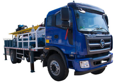 ราคาดี 300m ความลึกเจาะรถบรรทุกอุปกรณ์ไฮดรอลิก Borewell เจาะ Rig 4500nm หมุนแรงบิด ออนไลน์