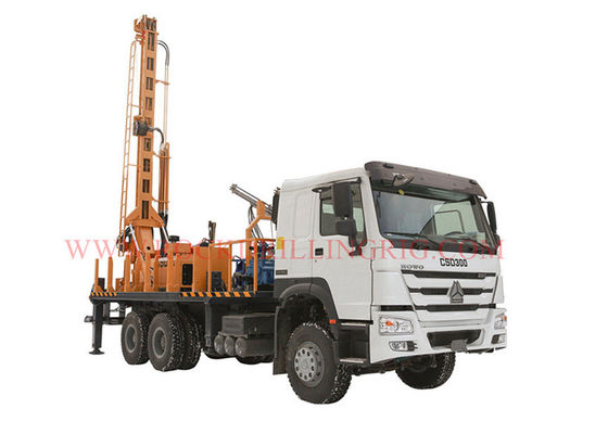 ราคาดี 76MM เจาะท่อ 300m ไฮดรอลิเจาะ Borehole Rig ออนไลน์