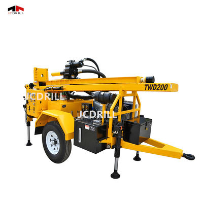 ราคาดี 200 เมตรความจุโคลน ISO Borehole Drilling Rig ออนไลน์