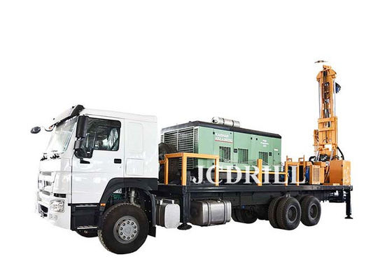 ราคาดี CSD200A รถบรรทุกไฮดรอลิกเต็มรูปแบบติดตั้งแท่นขุดเจาะบ่อน้ำ ออนไลน์