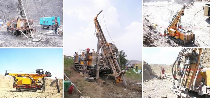 แท่นขุดเจาะแบบย้อนกลับสำหรับการสำรวจแบบตีนตะขาบแบบตีนตะขาบ JRC300 3